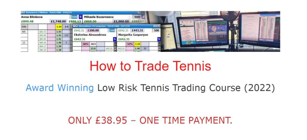 Low risk tennis trading